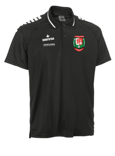 Poloshirt FSV - Derbystar Primo - Schwarz